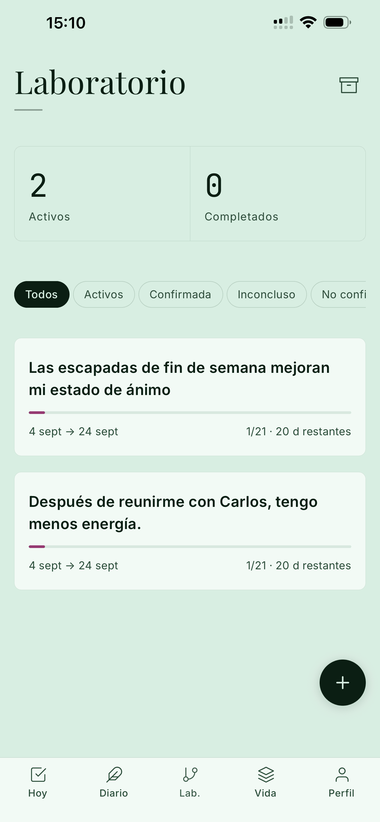 Pon a prueba tus suposiciones.