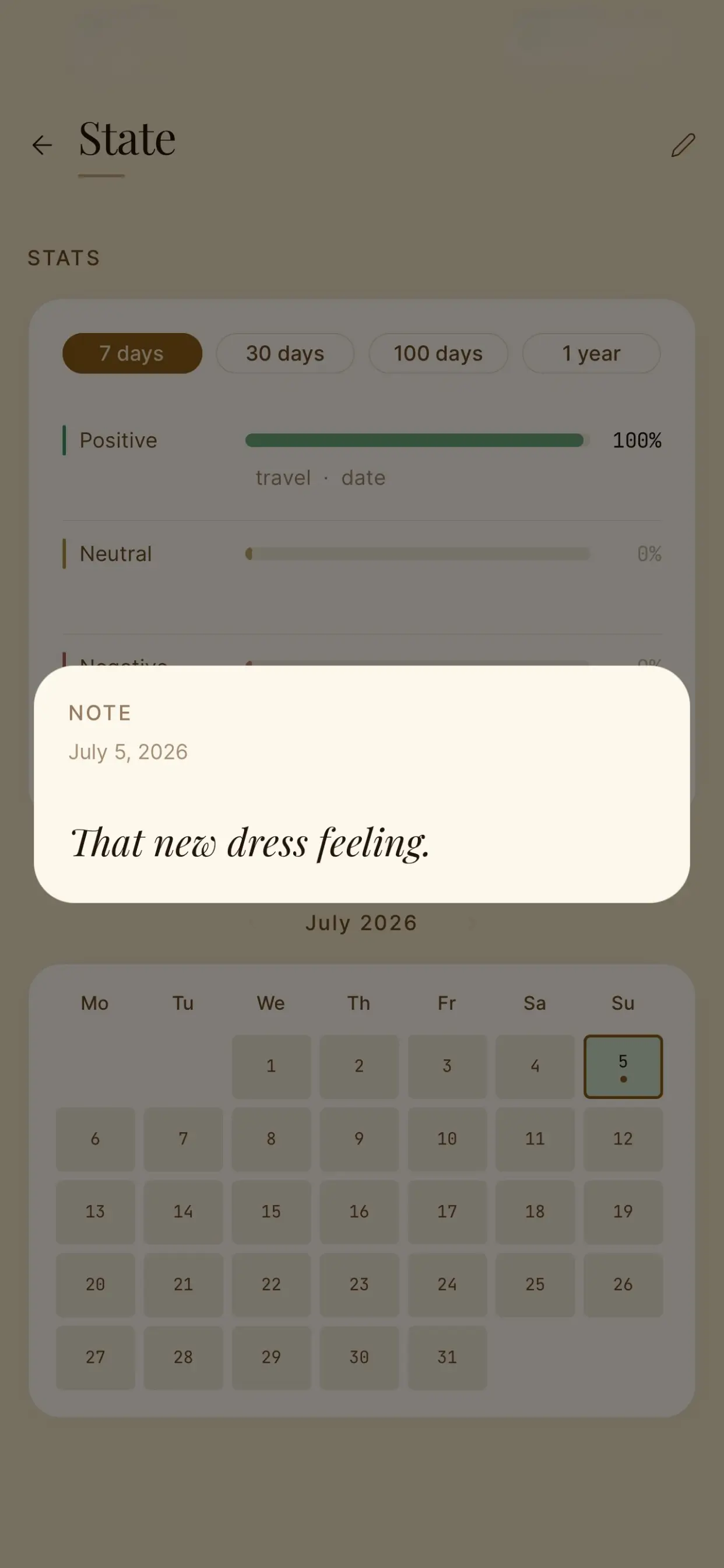 See long-term connections.